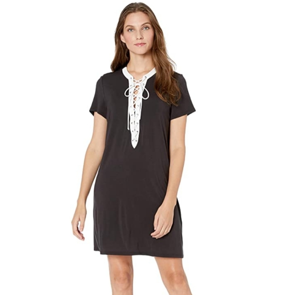 Profile‎ by Gottex Womens Lace Up V-Neck Cover-up